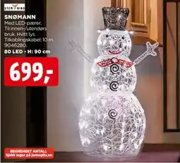 jem & fix SNØMANN, NOK 699 tilbud