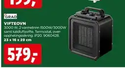 jem & fix VIFTEOVN, NOK 579 tilbud