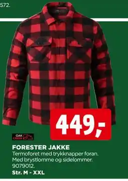 jem & fix FORESTER JAKKE, NOK 449 tilbud
