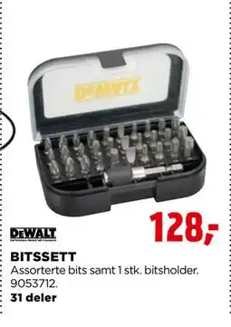 jem & fix BITSSETT, NOK 128 tilbud