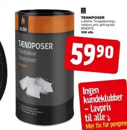 jem & fix TENNPOSER, NOK 59.9 tilbud