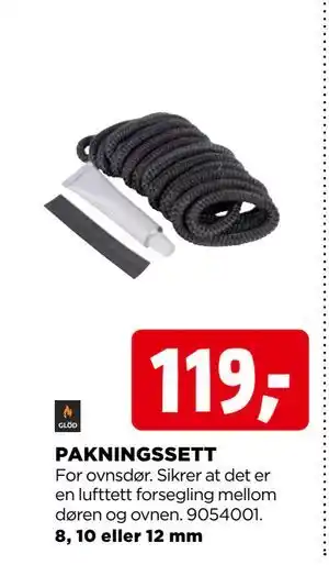 jem & fix PAKNINGSSETT, NOK 119 tilbud