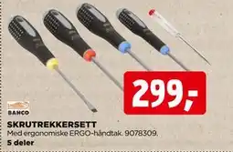 jem & fix SKRUTREKKERSETT, NOK 299 tilbud