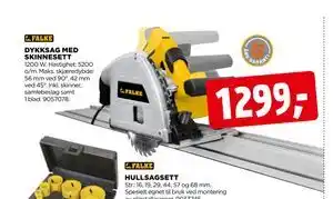 jem & fix DYKKSAG MED SKINNESETT, NOK 1299 tilbud