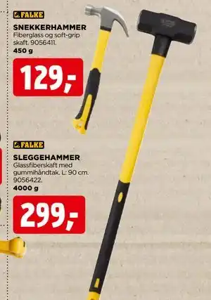 jem & fix SLEGGEHAMMER, NOK 299 tilbud