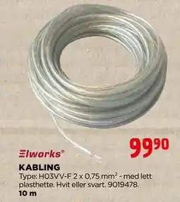 jem & fix KABLING, NOK 99.9 tilbud