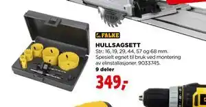 jem & fix HULLSAGSETT, NOK 349 tilbud