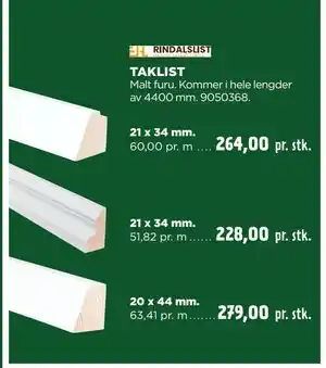 jem & fix TAKLIST tilbud