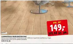 jem & fix LAMINATGULV BURLINGTON OAK, NOK 149 tilbud
