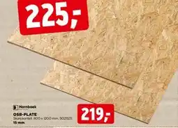 jem & fix OSB-PLATE, NOK 219 tilbud