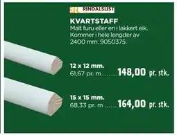 jem & fix KVARTSTAFF tilbud