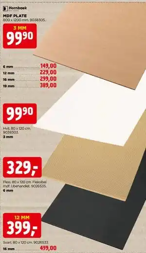 jem & fix MDF PLATE tilbud