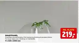 jem & fix SMARTPANEL, NOK 219 tilbud
