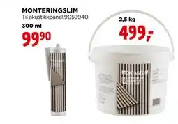 jem & fix MONTERINGSLIM tilbud