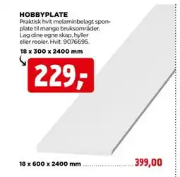 jem & fix HOBBYPLATE tilbud