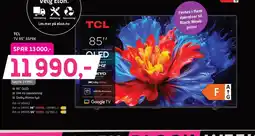 ELON Tcl tv 85" 85p8k tilbud