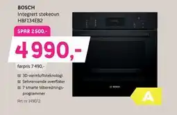 ELON BOSCH Integrert stekeovn HBF134EB2., NOK 4990 tilbud