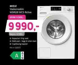 ELON MIELE Vaskemaskin, NOK 9990 tilbud