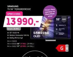 ELON TV 55” TQ55S90FAEXXC, NOK 13990 tilbud