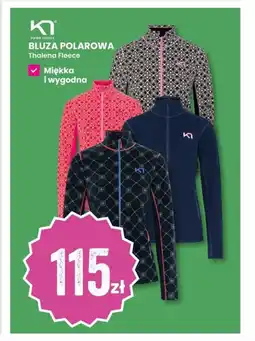 Sport Outlet Kari traa bluza polarowa thalena fleece tilbud