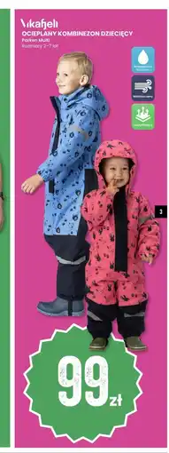 Sport Outlet Vikafjell ocieplany kombinezon dziecięcy tilbud