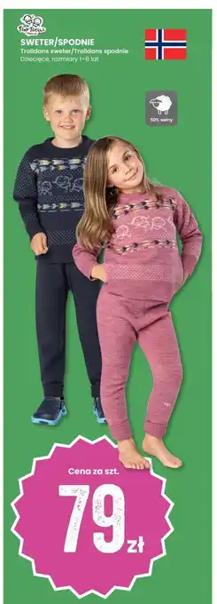 Sport Outlet Tiny trolls sweter/spodnie tilbud