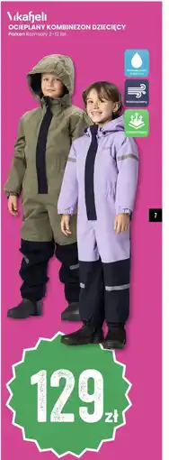 Sport Outlet Vikafjeli ocieplany kombinezon dziecięcy tilbud