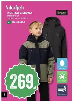 Sport Outlet Vikafjeli kurtka zimowa bakkane jr tilbud