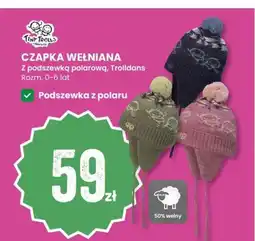Sport Outlet Czapka wełniana Z podszewką polarową, Trolldans tilbud