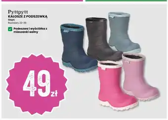Sport Outlet Pyttpytt kalosze z podszewką slaps tilbud