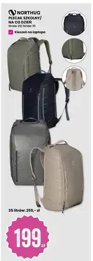 Sport Outlet Northug plecak szkolny/ na co dzień tilbud