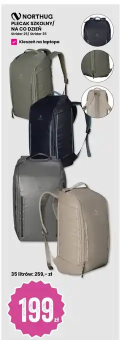 Sport Outlet Northug plecak szkolny/ na co dzień tilbud