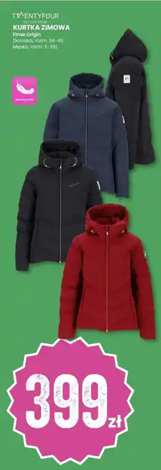 Sport Outlet Tmentyfour get out more kurtka zimowa finse origin tilbud