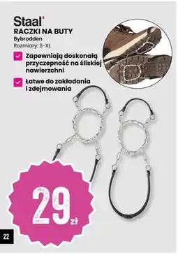 Sport Outlet Staal raczki na buty bybrodden tilbud