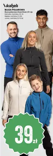 Sport Outlet Vikafjeli bluza polarowa bluza polarowa ulven/ulven 1/2-zip tilbud