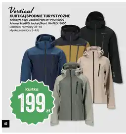 Sport Outlet Vertical kurtka/spodnie turystyczne tilbud