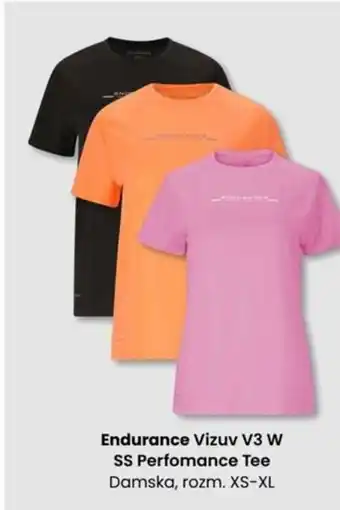 Sport Outlet Endurance Vizuv V3 W SS Perfomance Tee tilbud