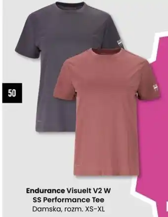 Sport Outlet Endurance Visuelt V2 SS Performance Tee tilbud