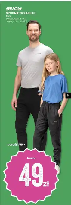 Sport Outlet Sway spodnie piłkarskie rafa tilbud