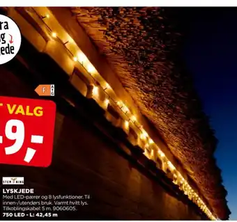 jem & fix Stem ning lyskjede tilbud