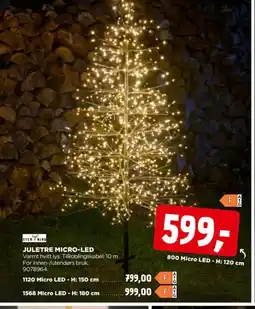 jem & fix Stem ning juletre micro-led tilbud