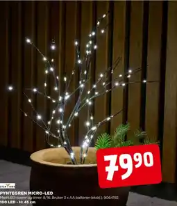 jem & fix Stem ning pyntegren micro-led tilbud