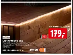 jem & fix Stem ning lystau micro-led tilbud