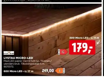 jem & fix Stem ning lystau micro-led tilbud