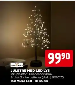 jem & fix Stem ning juletre med led lys tilbud