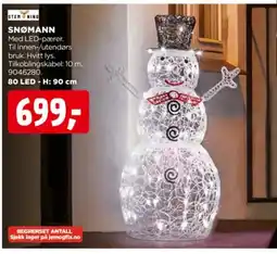 jem & fix Stem ning snømann tilbud