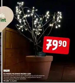 jem & fix Stem ning klyngelyslenke micro-led tilbud