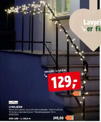 jem & fix Stem ning lyskjede tilbud