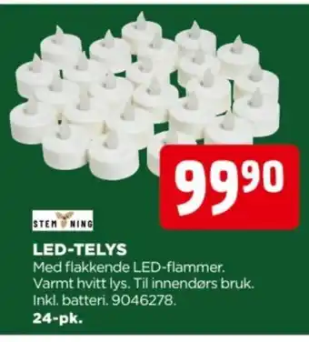 jem & fix Stem ning led-telys tilbud