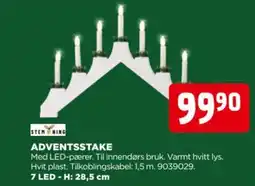 jem & fix Stem ning adventsstake tilbud
